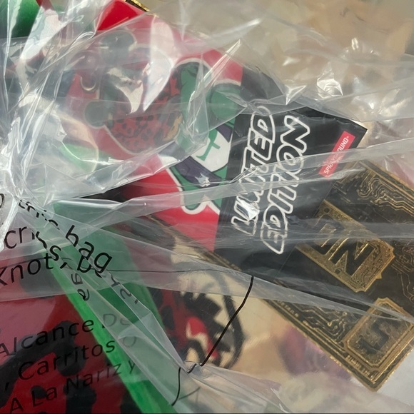 SPRAYGROUND LIMITED EDITION Ski Mask Money Bear Green Teddy Backpack - Picture 9 of 13